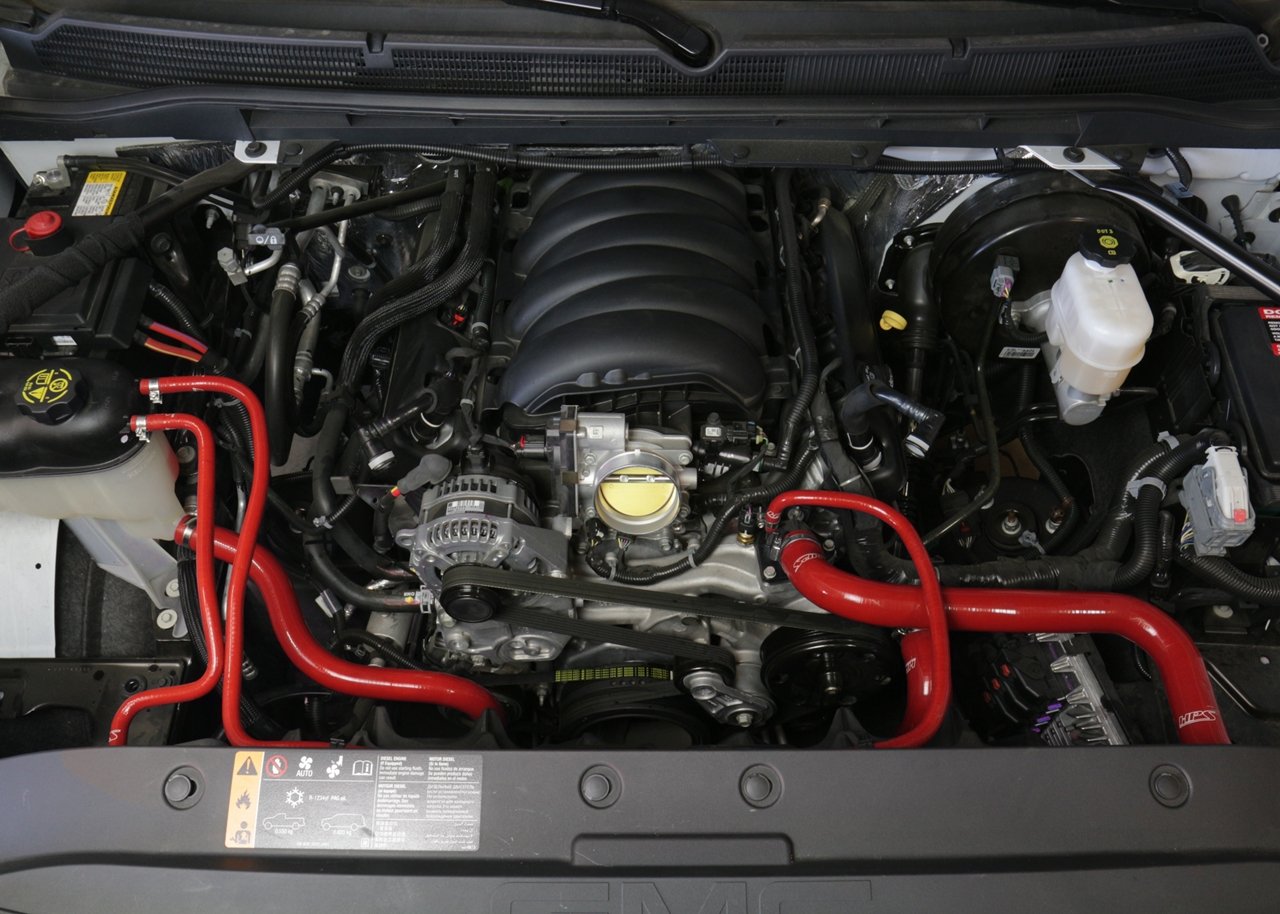 HPS Performance HPS Silicone Radiator Coolant Hose Kit Chevy 2015-2020 Tahoe 5.3L V8, 57-1594R