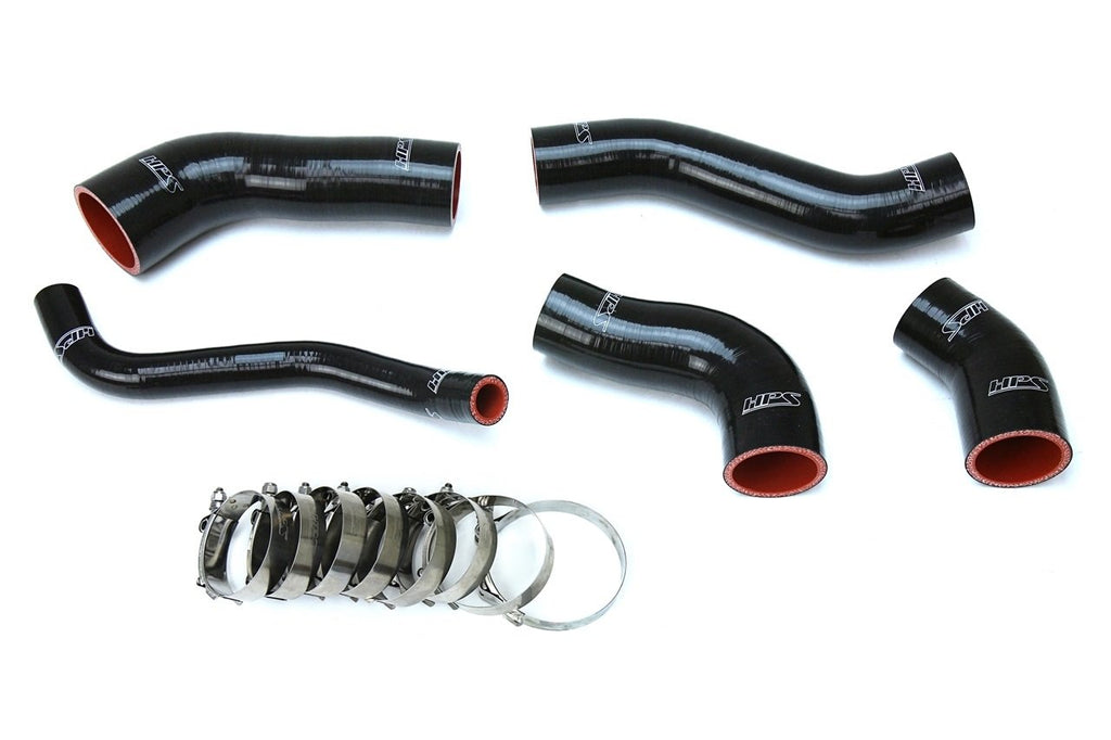 HPS Performance HPS Silicone Intercooler Hose Kit Hyundai 2013-2017 Veloster 1.6L Turbo, 57-1629