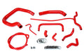 HPS Performance HPS Reinforced Red Silicone Radiator + Heater Hose Kit Coolant Ford 04-11 Ranger 4.0L V6