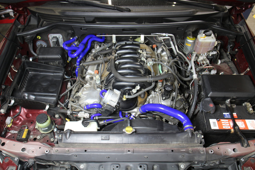 HPS Performance HPS Silicone Radiator + Heater Coolant Hose Kit Lexus 2008-2016 LX570 5.7L V8, 57-1670