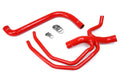 HPS Performance HPS Red Reinforced Silicone Radiator Hose Kit Coolant Ford 99-03 F150 Lightning 5.4L V8