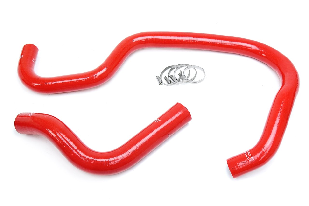 HPS Red Reinforced Silicone Radiator Hose Kit Coolant Chevy 07-13 Avalanche 5.3L 6.0L V8