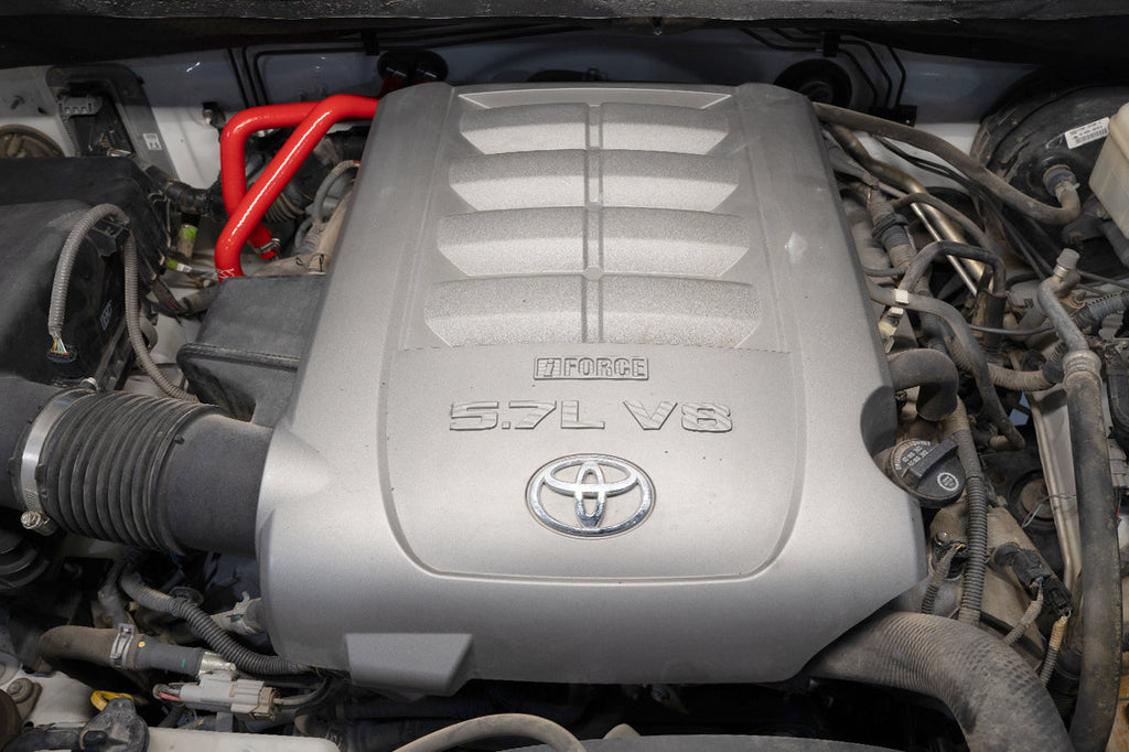 HPS Performance HPS Red Reinforced Silicone Heater Hose Kit Coolant Toyota 07-11 Tundra 5.7L V8