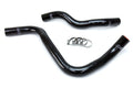 HPS Performance Products HPS Black Reinforced Silicone Radiator Hose Kit Coolant Honda 03-07 Accord 3.0L V6