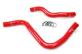 HPS Performance HPS Red Reinforced Silicone Radiator Hose Kit Coolant Honda 03-07 Accord 3.0L V6