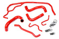 HPS Performance HPS Red Reinforced Silicone Radiator Hose Kit Coolant Toyota 17-18 Corolla iM 1.8L