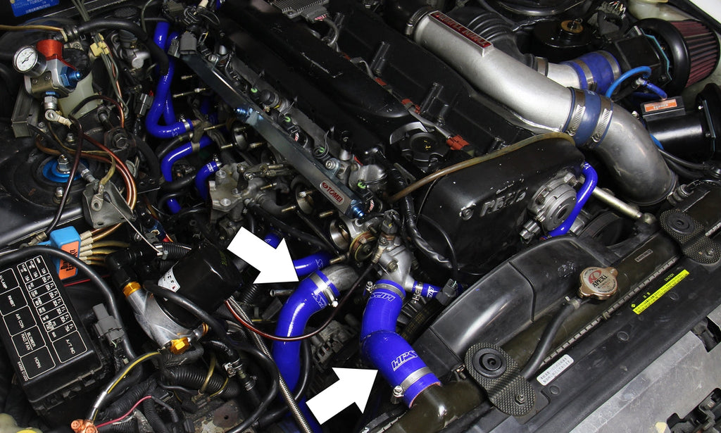 HPS Performance HPS Silicone Radiator Coolant Hose Kit Nissan 1989-1994 Skyline GTR R32 RB26DETT Twin Turbo, 57-1729