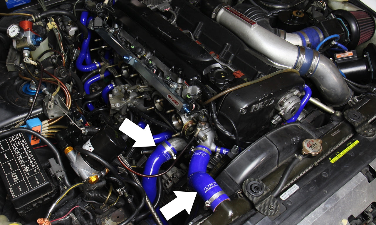HPS Performance HPS Silicone Radiator Coolant Hose Kit Nissan 1989-1994 Skyline GTR R32 RB26DETT Twin Turbo, 57-1729
