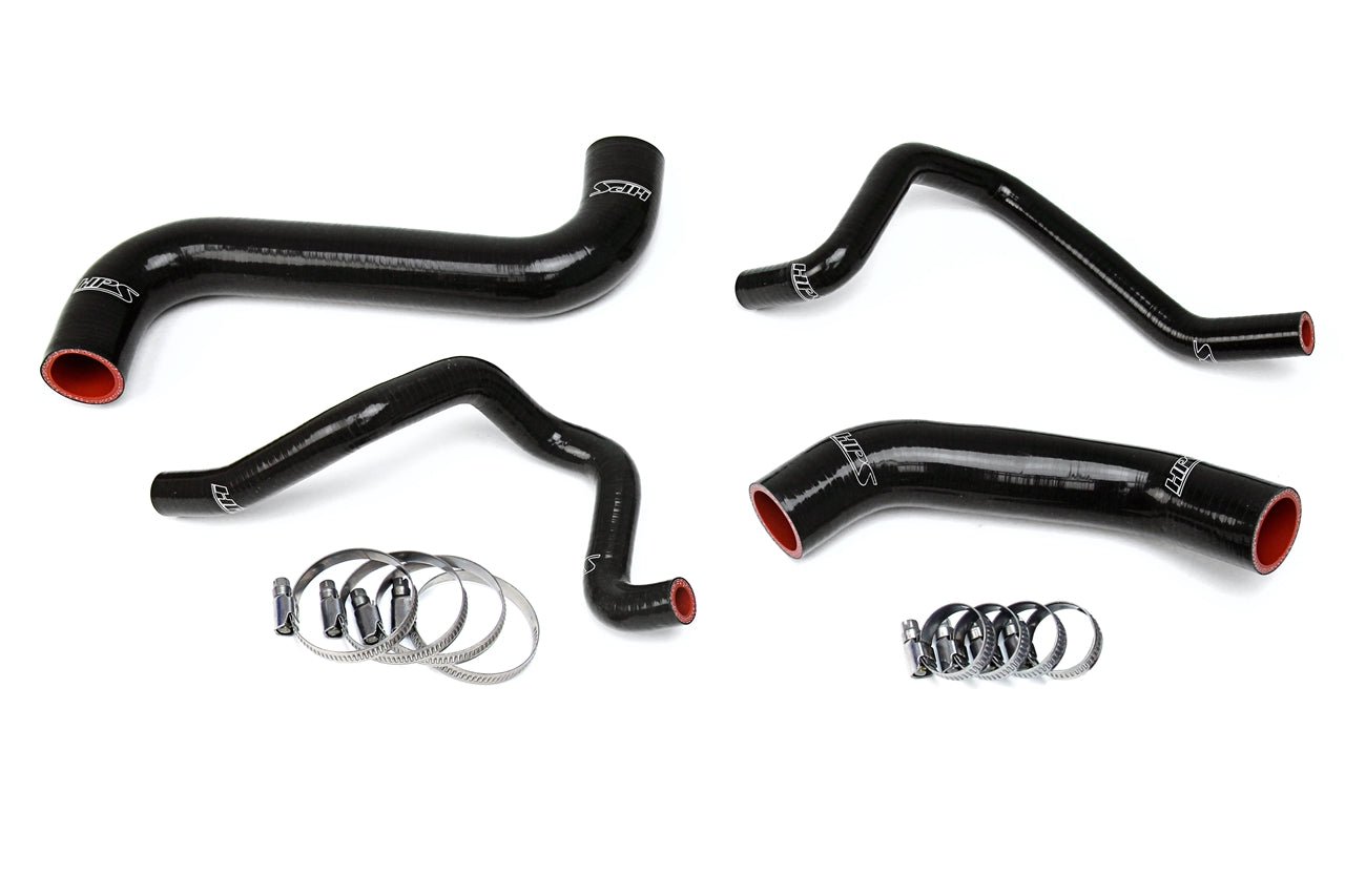 HPS Performance HPS Black Reinforced Silicone Radiator + Heater Hose Kit Subaru 2004-2005 Impreza 2.5L Non Turbo Left Hand Drive