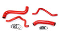 HPS Performance HPS Red Reinforced Silicone Radiator + Heater Hose Kit Subaru 2004-2005 Impreza 2.5L Non Turbo Left Hand Drive
