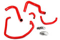 HPS Performance Products HPS Red Reinforced Silicone Radiator + Heater Hose Kit Toyota 95-04 Tacoma 2.4L & 2.7L 4Cyl