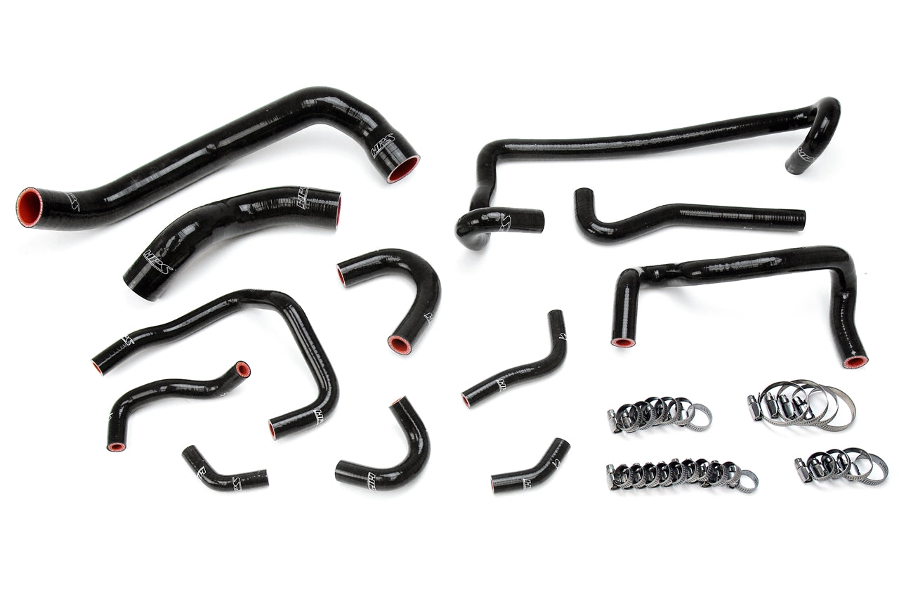 HPS Performance HPS Silicone Radiator + Heater Coolant Hose Kit Nissan 1989-1994 Skyline GTR R32 RB26DETT Twin Turbo, 57-1782
