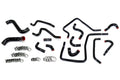 HPS Reinforced Silicone Radiator, Heater and Ancillary Hose Kit Coolant, Subaru 02-03 Impreza WRX 2.0L Turbo, Black