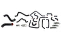 HPS Reinforced Silicone Radiator, Heater and Ancillary Hose Kit Coolant, Subaru 2005 Impreza WRX STi 2.5L Turbo, Black