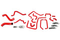 HPS Reinforced Silicone Radiator, Heater and Ancillary Hose Kit Coolant, Subaru 2005 Impreza WRX STi 2.5L Turbo, Red