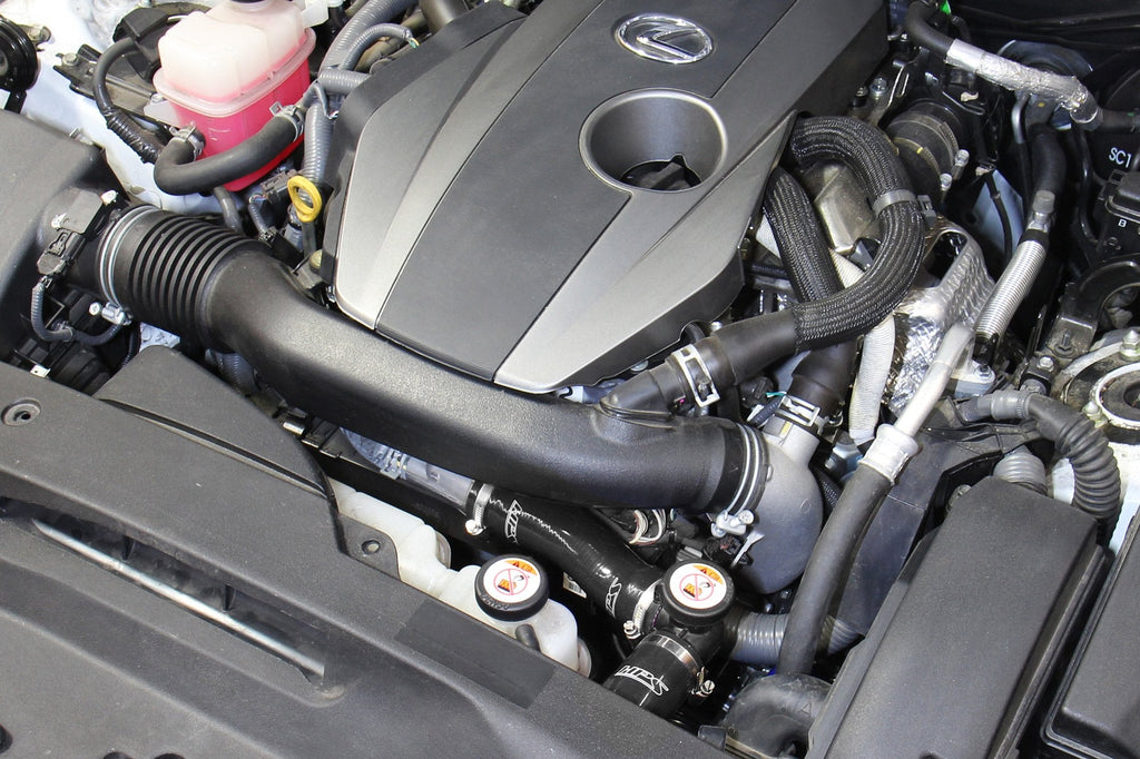 HPS Performance Products HPS Reinforced Silicone Radiator Hose Kit Coolant, 2016-2017 Lexus IS200t 2.0L Turbo, 57-1829