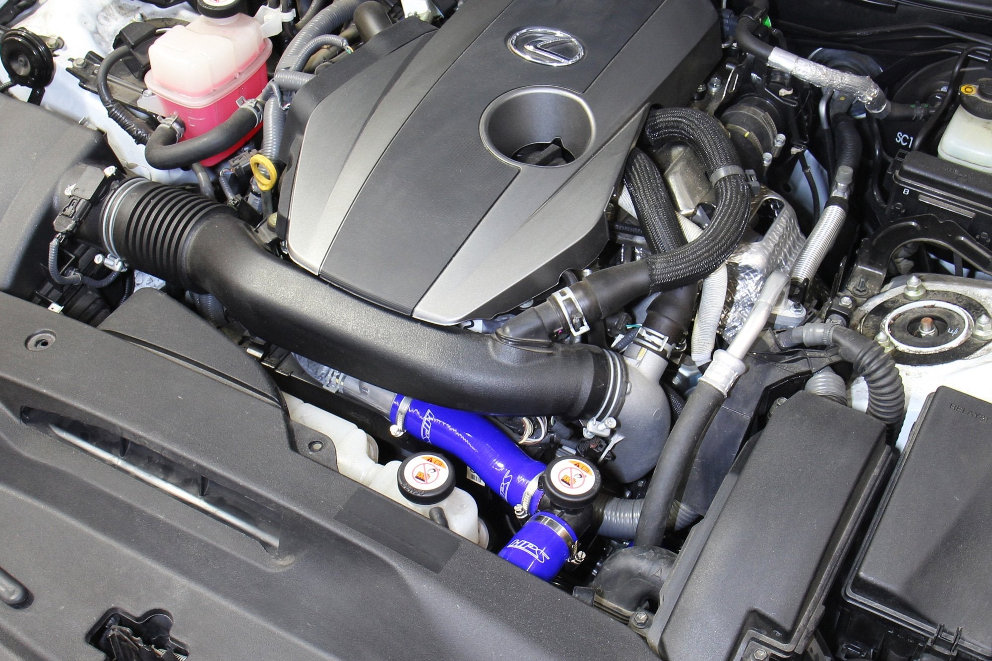 HPS Performance Products HPS Reinforced Silicone Radiator Hose Kit Coolant, 2016-2017 Lexus IS200t 2.0L Turbo, 57-1829