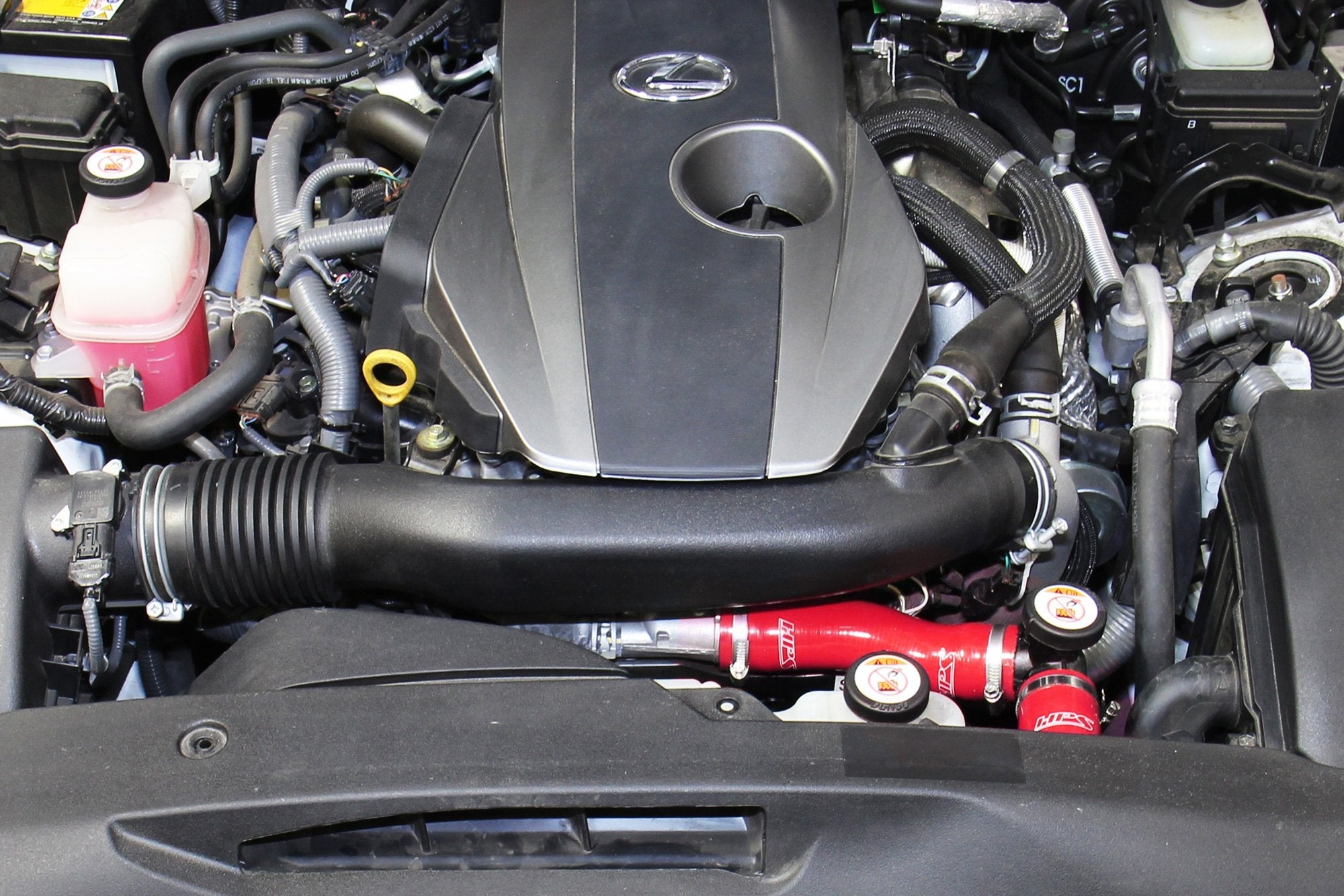 HPS Performance Products HPS Reinforced Silicone Radiator Hose Kit Coolant, 2018-2025 Lexus IS300 2.0L Turbo, 57-1829