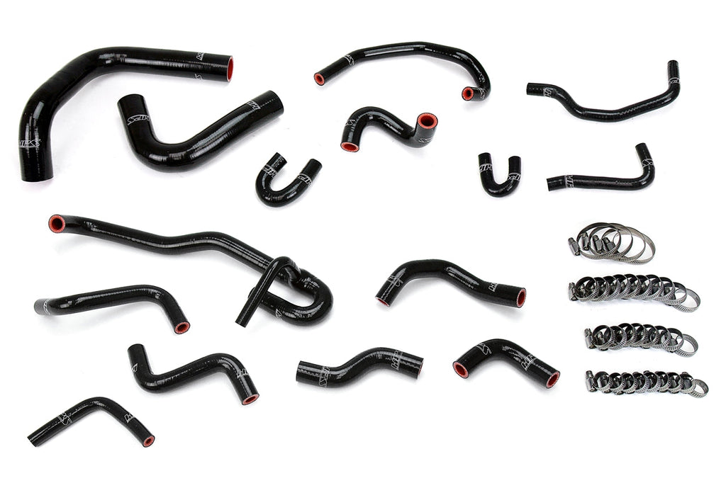 HPS Performance HPS Silicone Radiator + Heater Coolant Hose Kit Toyota 1990 1991 4Runner 3.0L V6 with Rear Heater Left Hand Drive, 57-2191