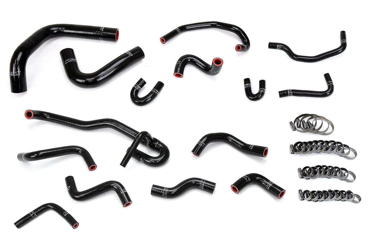HPS Performance HPS Silicone Radiator + Heater Coolant Hose Kit Toyota 1990 1991 4Runner 3.0L V6 with Rear Heater Left Hand Drive, 57-2191