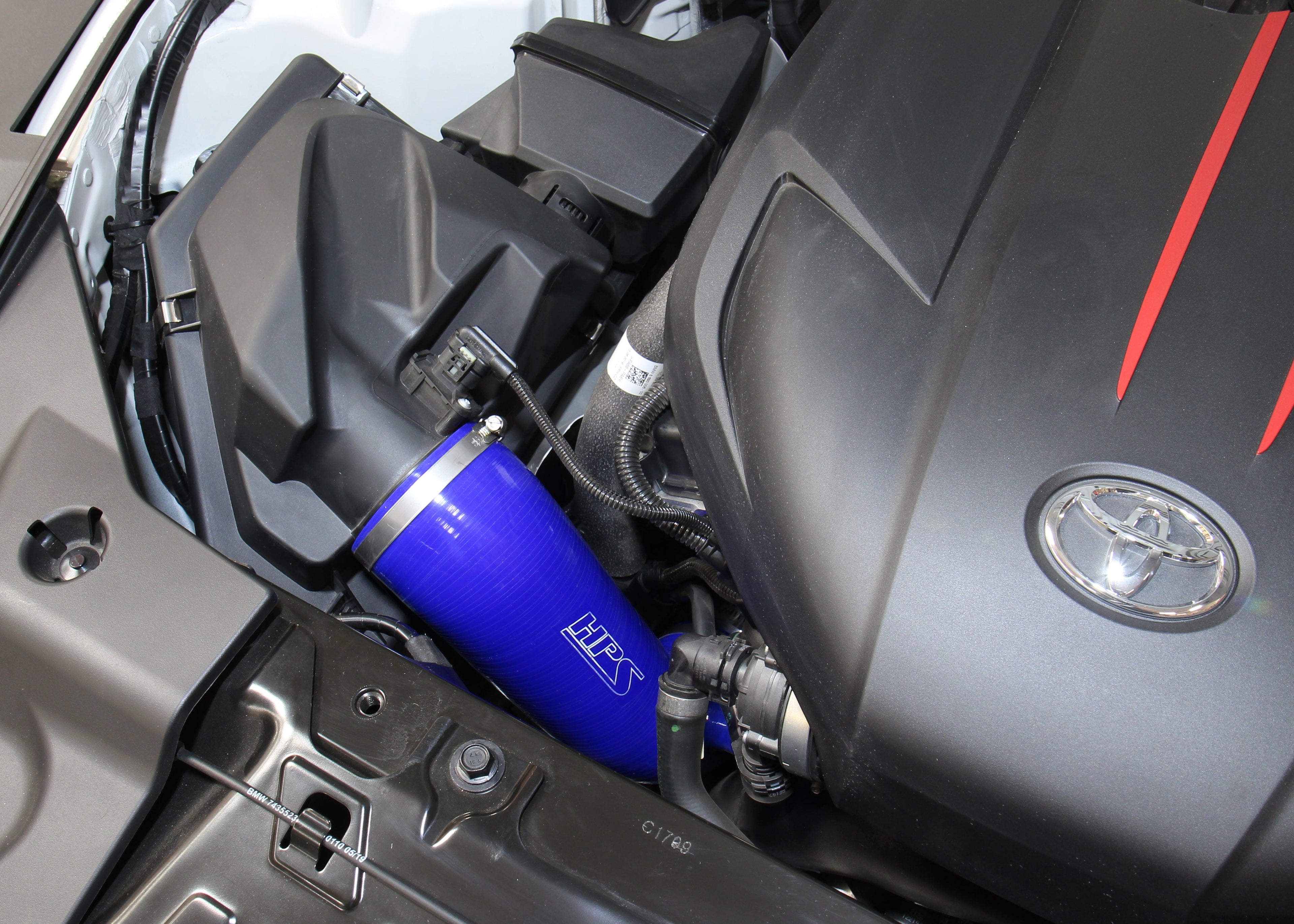 HPS Performance HPS Silicone Air Intake Tube BMW 2019-2022 Z4 M40i 3.0L Turbo, 57-1851