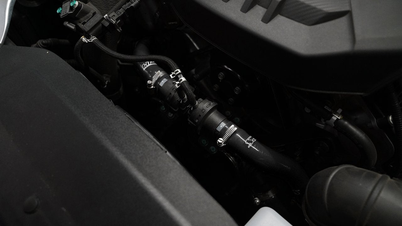 HPS Performance HPS Silicone Breather BOV Hose Kit 2019-2024 Genesis G70 3.3T V6 Twin Turbo, 57-2045