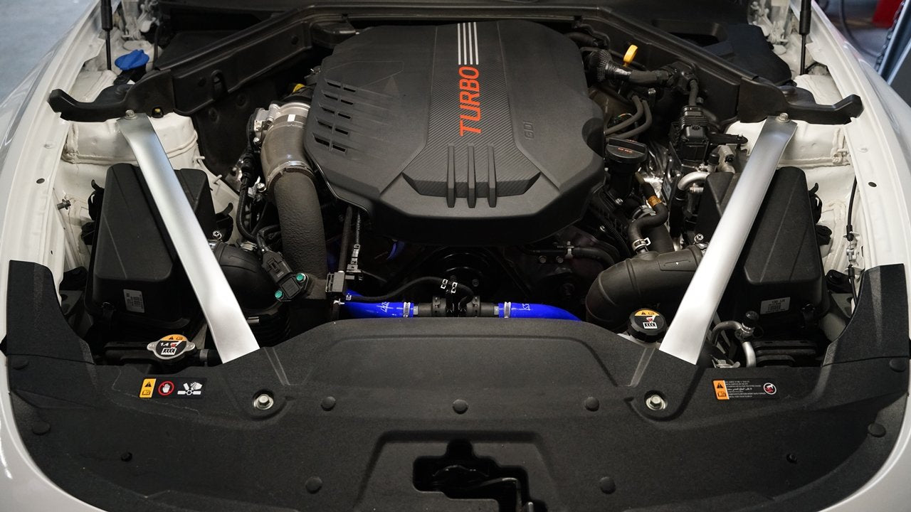 HPS Performance HPS Silicone Breather BOV Hose Kit 2019-2024 Genesis G70 3.3T V6 Twin Turbo, 57-2045