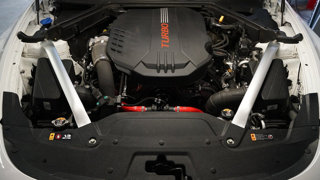 HPS Performance HPS Silicone Breather BOV Hose Kit 2019-2024 Genesis G70 3.3T V6 Twin Turbo, 57-2045
