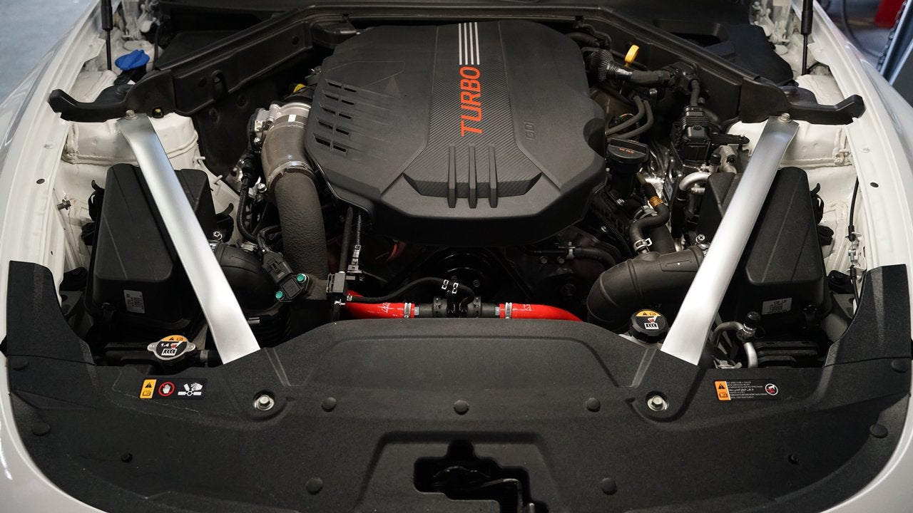 HPS Performance HPS Silicone Breather BOV Hose Kit 2018-2020 Genesis G80 3.3T V6 Twin Turbo, 57-2045