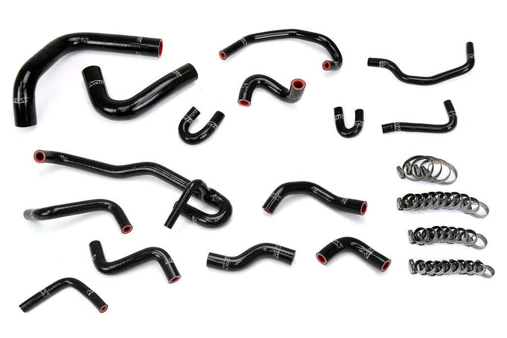 HPS Performance HPS Silicone Radiator + Heater Coolant Hose Kit Toyota 1990 1991 4Runner 3.0L V6 with Rear Heater Left Hand Drive, 57-2191