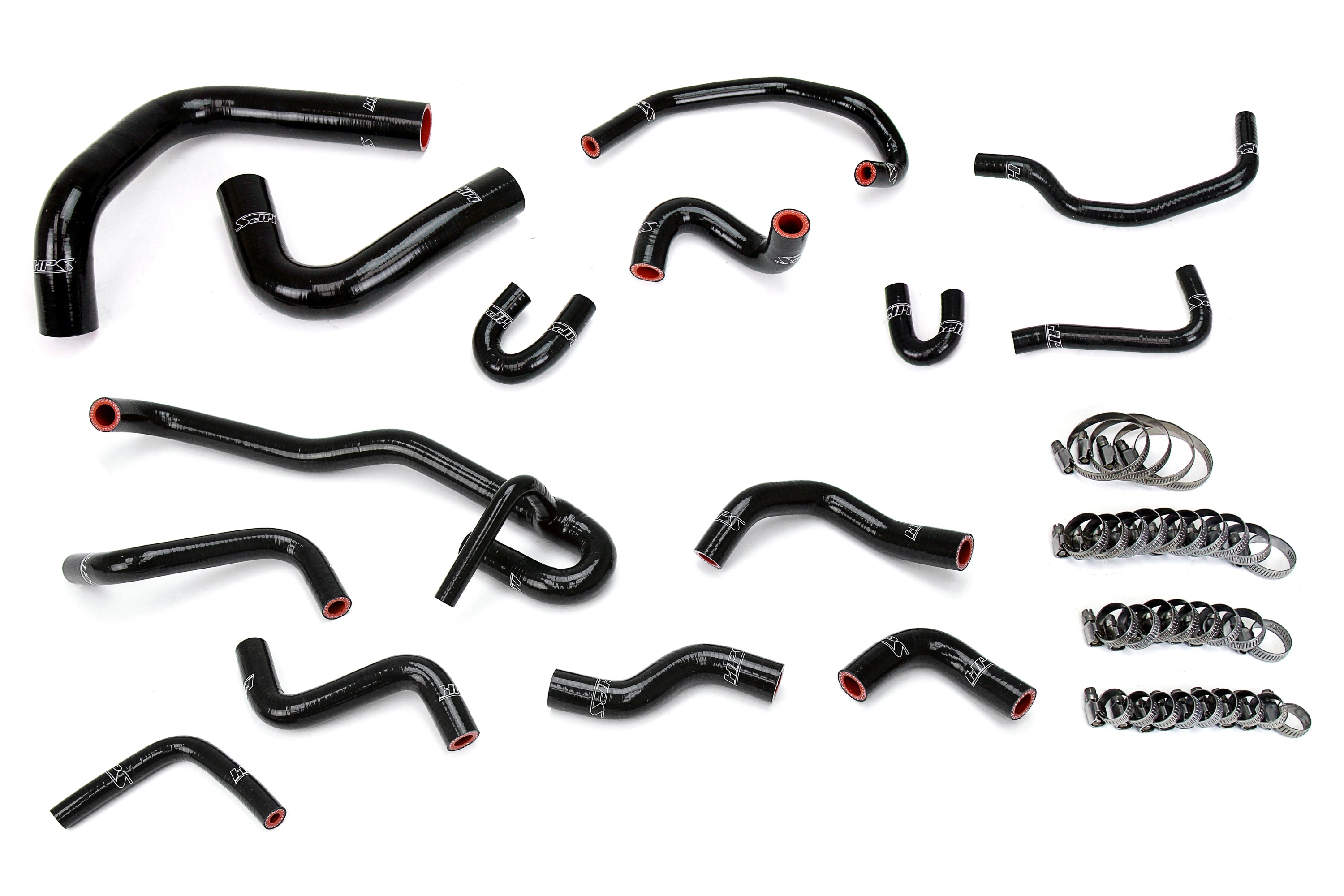 HPS Performance HPS Silicone Radiator + Heater Coolant Hose Kit Toyota 1990 1991 4Runner 3.0L V6 with Rear Heater Left Hand Drive, 57-2191