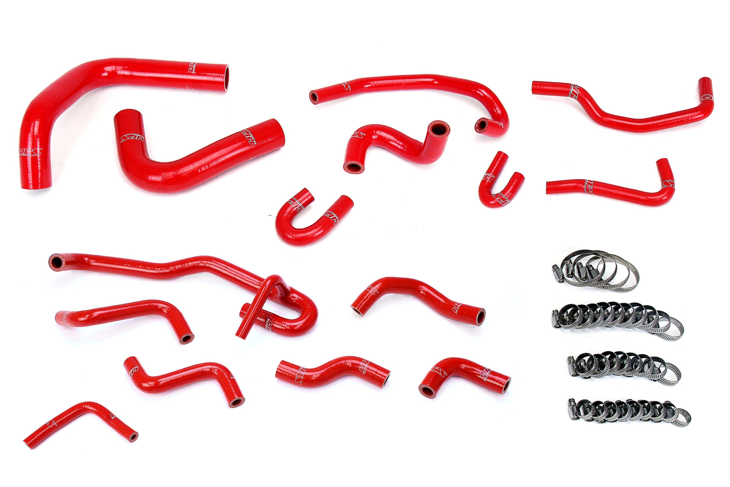 HPS Performance HPS Silicone Radiator + Heater Coolant Hose Kit Toyota 1990 1991 4Runner 3.0L V6 with Rear Heater Left Hand Drive, 57-2191