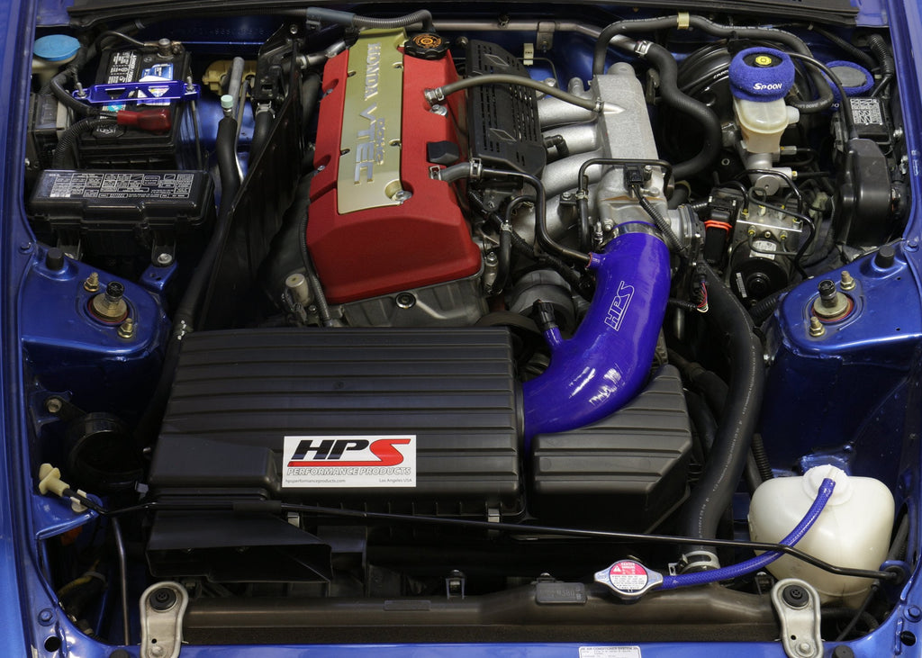 HPS Performance HPS Silicone Air Intake Kit Post MAF Hose Honda 2006-2009 S2000 AP2 2.2L F22 drive-by-wire, 57-3004