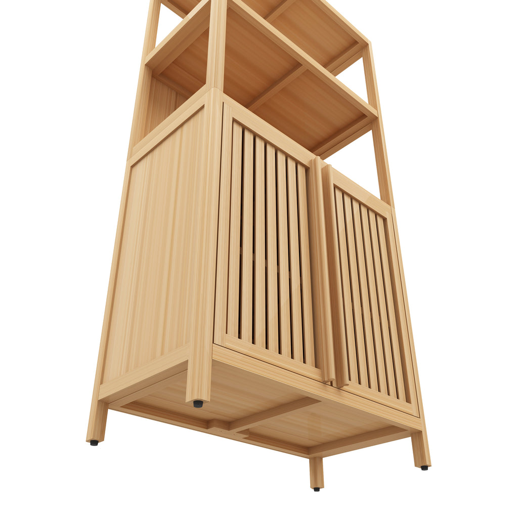Bamboo Storage Cabinet