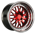 XXR 570 Wheel Candy Red / Platinum Lip 18x9.5 +35 5x4.5