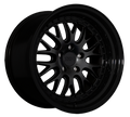XXR 570 Wheel Flat Black / Gloss Black Lip 18x9.5 +35 5x100