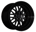 XXR 570 Wheel Flat Black / Gloss Black Lip 18x8.5 +35 5x112