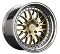 XXR 570 Wheel Hyper Gold / Platinum Lip 20x10.5 +40 5x120