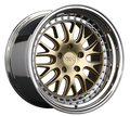 XXR 570 Wheel Hyper Gold / Platinum Lip 20x10.5 +40 5x4.5