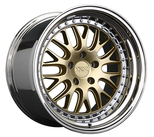 XXR 570 Wheel Hyper Gold / Platinum Lip 20x10.5 +25 5x4.5