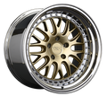 XXR 570 Wheel Hyper Gold / Platinum Lip 20x9 +35 5x120