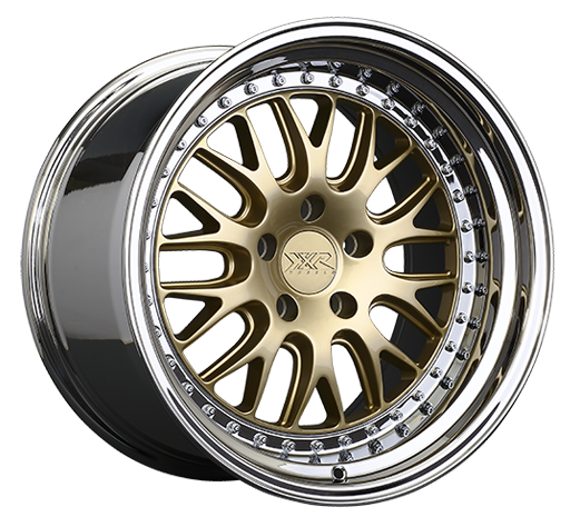 XXR 570 Wheel Hyper Gold / Platinum Lip 20x9 +20 5x4.5