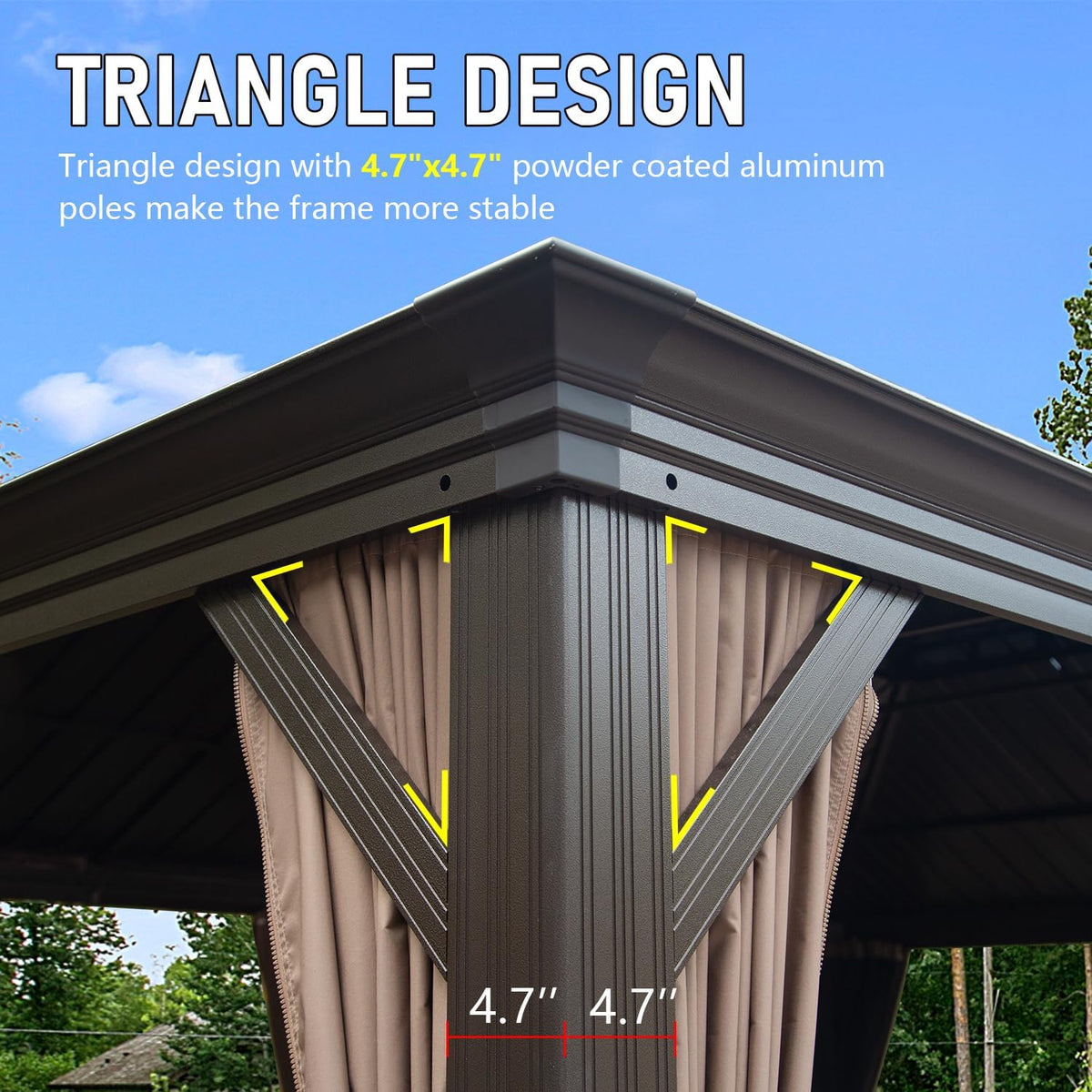 14x22FT Hardtop Gazebo
