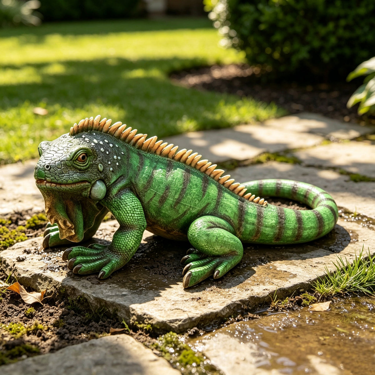 27'' Iguana Garden Statue