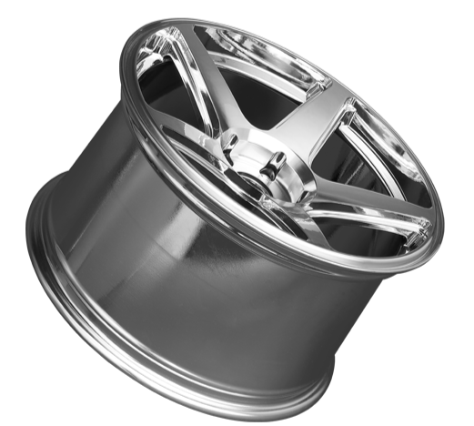 XXR 575 Wheel Machined / Platinum 18x9.5 +35 5x4.5