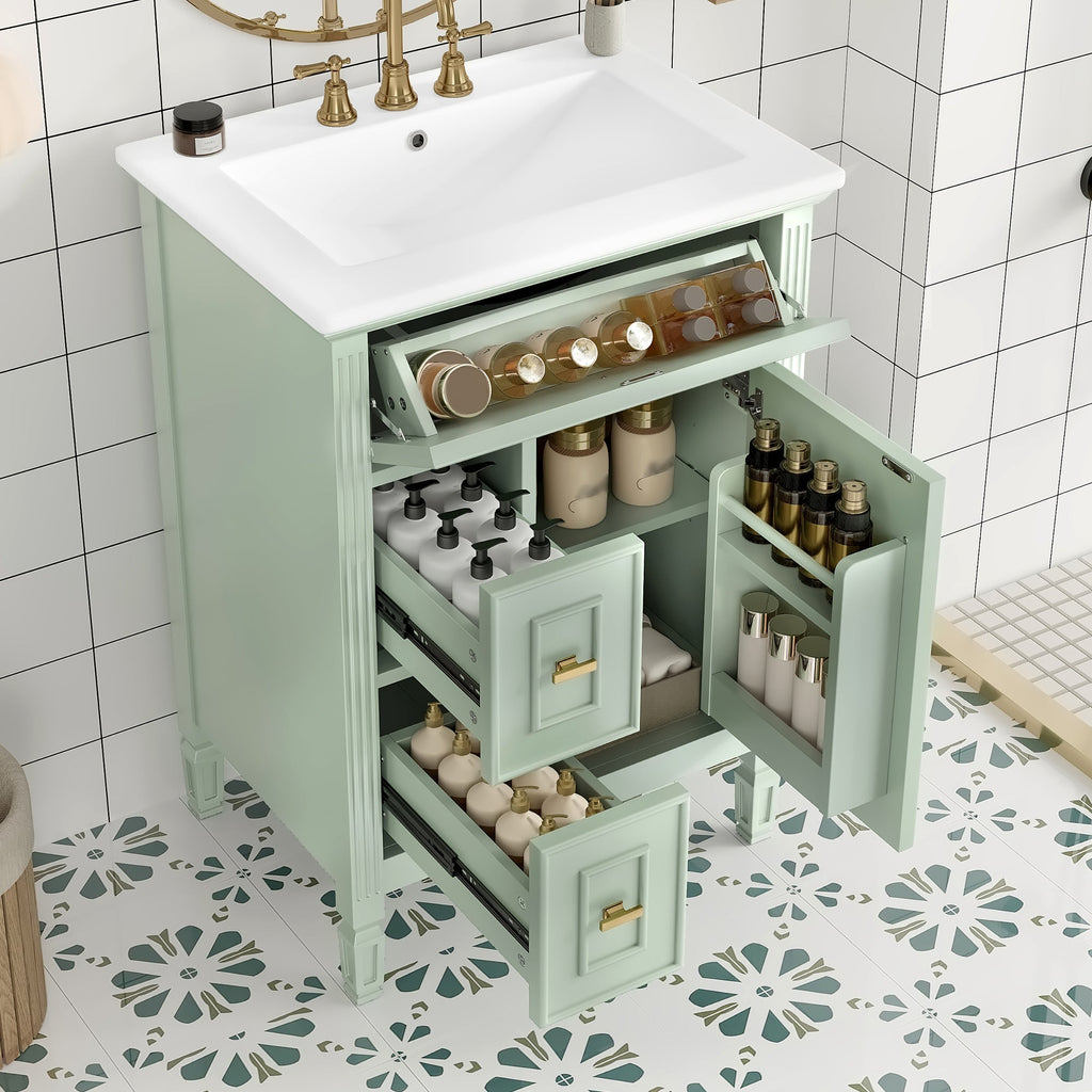 24-Inch Bathroom Vanity with Sink