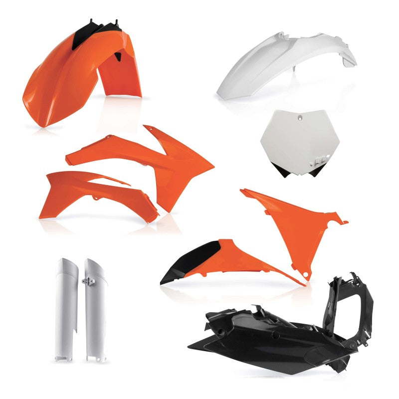 Acerbis 2011 KTM SX/ XC Full Plastic Kit - Original 11 2205272882