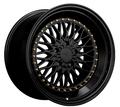 XXR 576 Wheel Black / Gold Rivets 18x9 +30 5x4.5