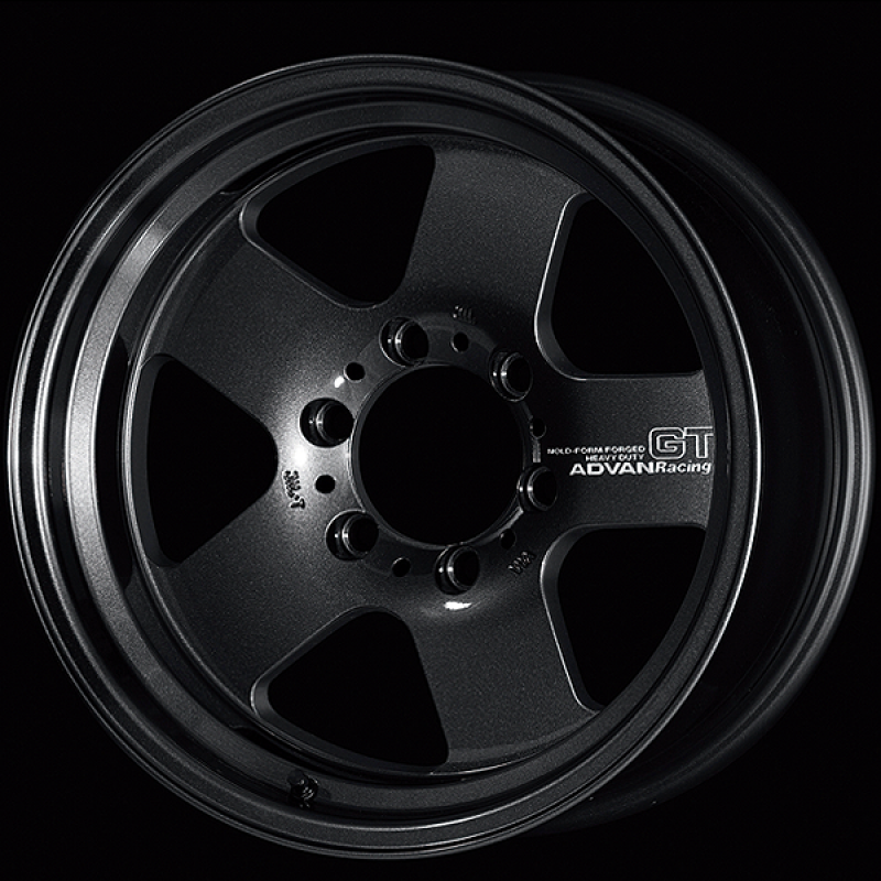 Advan GT Heavy 17X8.0 +20 6x139.7 Racing Titanium Black Wheel YAQH7G20KTBK