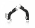 Acerbis 19-22 CRF250R/RX/ CRF450R/RX/ CRF450R-S Frame Guards- X-Grip - Silver/Black 2736331015